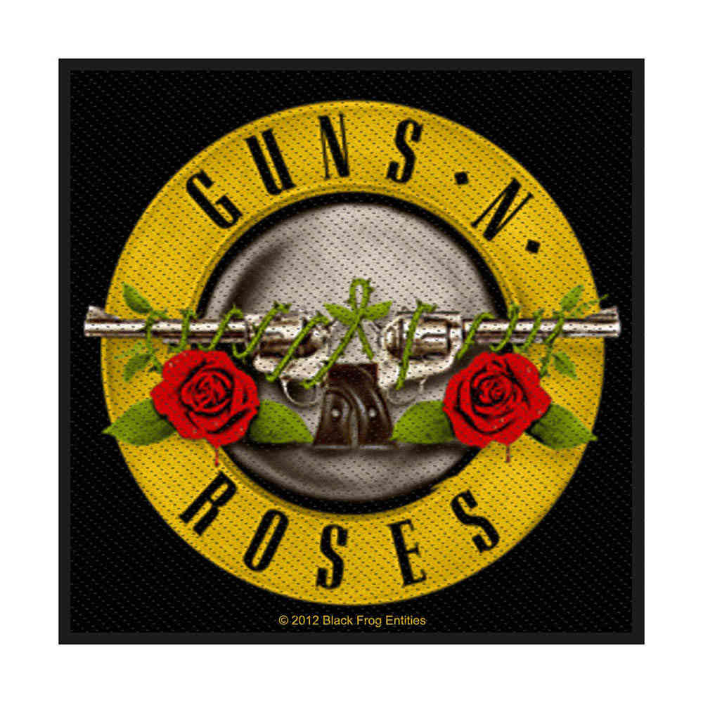 Guns N' Roses - Bullet Logo Patch - Multicolours